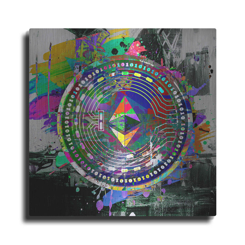 "Ethereum le prédateur" par Valentyn Artemenko, H 24 po x l 24 po