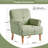 Upholstered Wooden Armchair-981167962