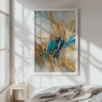 Matthew 3:16. Celestial Vision By Mark Lawrence Print
