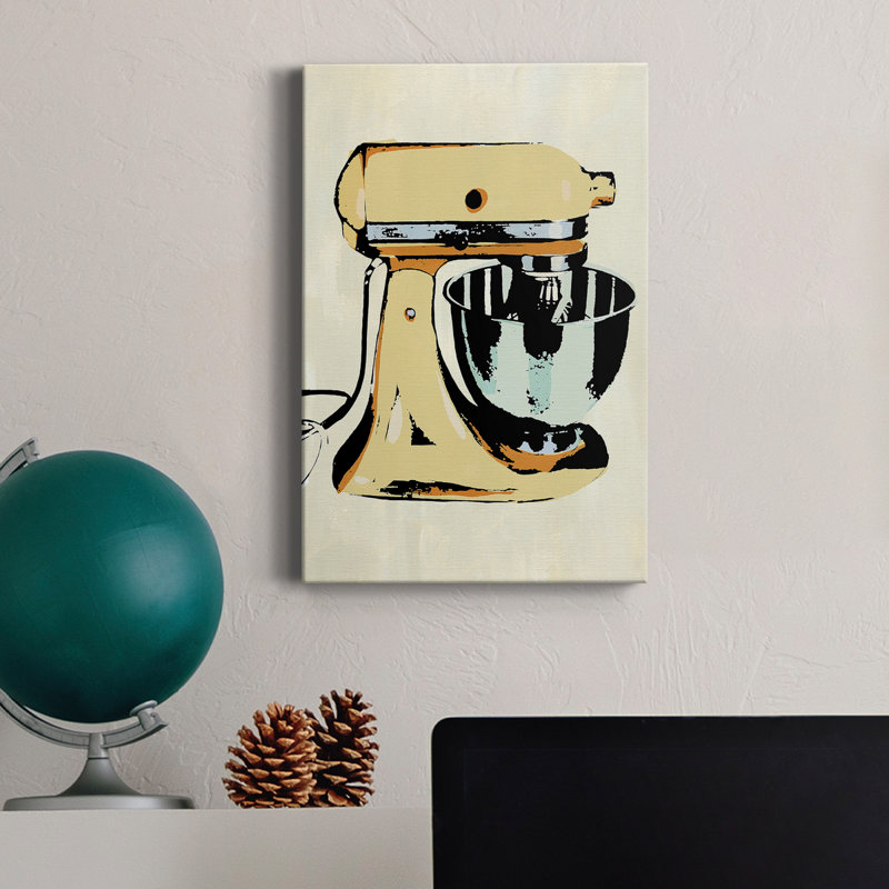 " Retro Kitchen Appliance IV ", 12" H x 8" W x 1" D