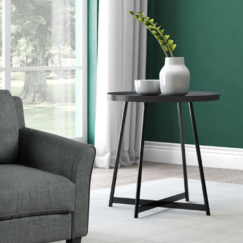 Hayfield Tray Top End Table