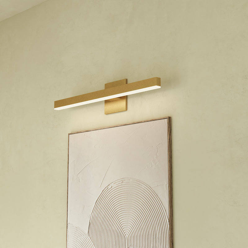 Vega 1 - Light Dimmable LED Vanity, Gold, No