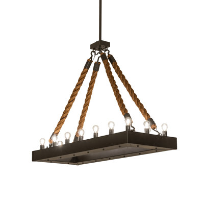 Luminaire suspendu géométrique 16 lumières