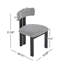 Chaise d'appoint rembourrée (ensemble de 2)