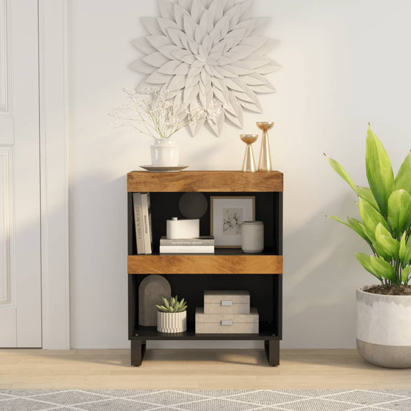 Djibril 60cm Sideboard, Honey Brown Mango