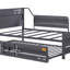 Lit de jour Cargo avec lit gigogne-1273307702