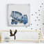 «Blue Mixer Truck», art sur toile-447469726