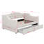 Lit de jour rembourré avec ceinture à DEL et lit gigogne, canapé-lit en lin pour enfants, chambre à coucher, aucun sommier nécessaire-2000938308-2000938362