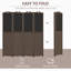 Folding Room Divider with Blackboard