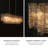 Kethe 7 - Light 31"W Dimmable Rectangle Chandelier