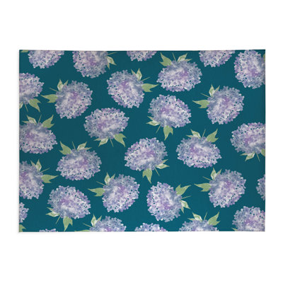 Tapis à linge antidérapant Hydrangea Love