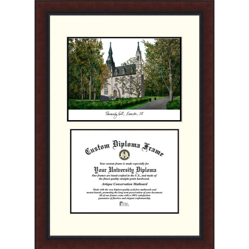 Cadre photo northwestern universitaire legacy universitaires NCAA