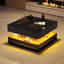 Pedestal Coffee Table with Storage-1139839841