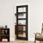 Porte pré-montée intérieure en verre massif noir avec porte en verre 5 Lite Pantry-126061051-126061053