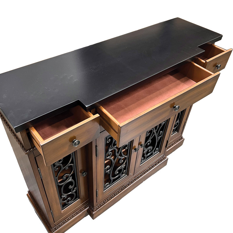 Armoire console en chêne