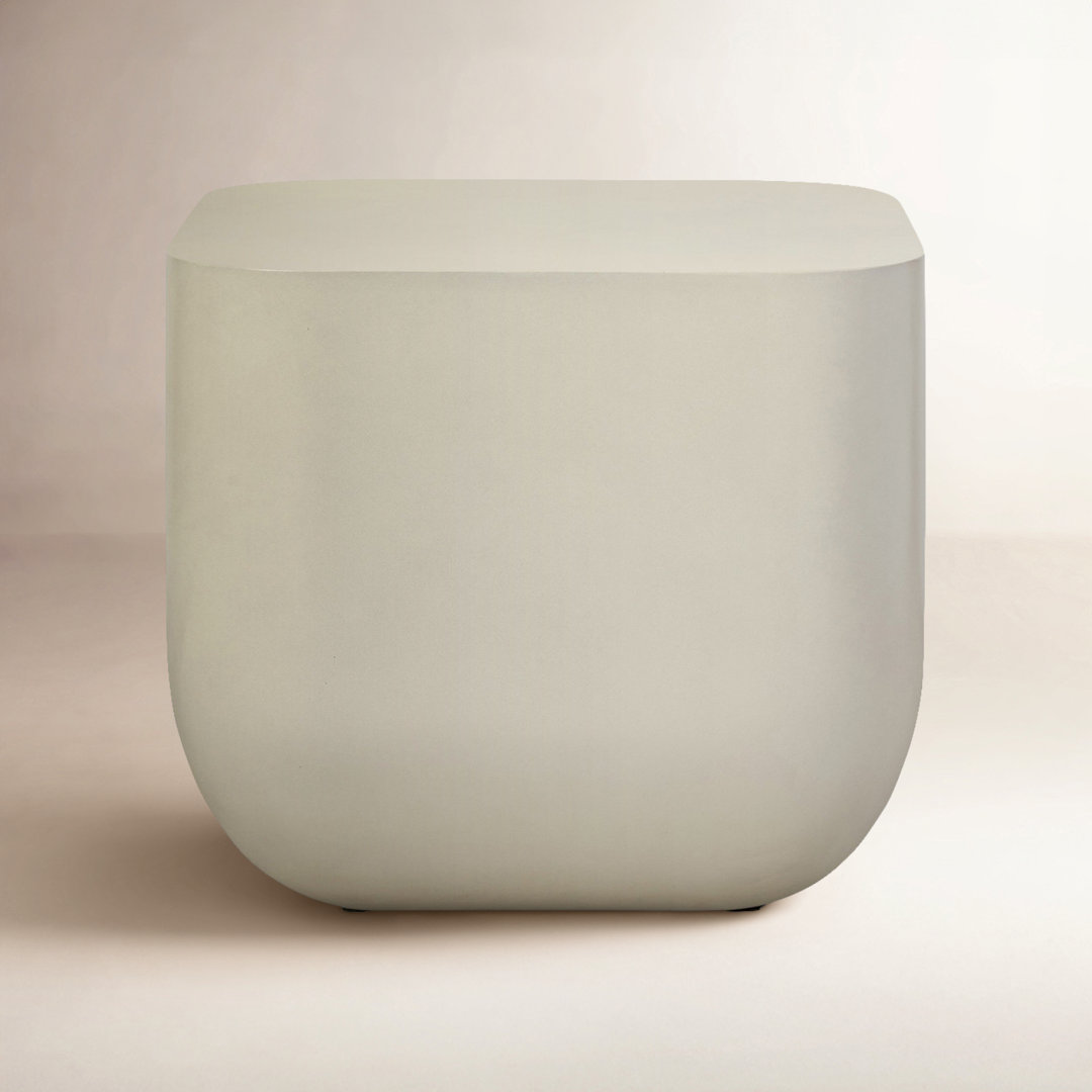 Elise Concrete Top End Table AllModern