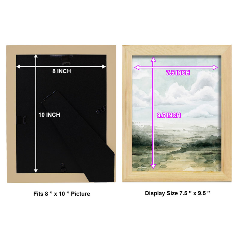 Valley Highlights I " Valley Highlights I ", 11" H x 9" W x 1" D, Natural 