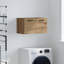 vidaXL Wall-Mounted Cabinet Wall-mounted Engineered Wood Storage Indoor Modern-1031360897