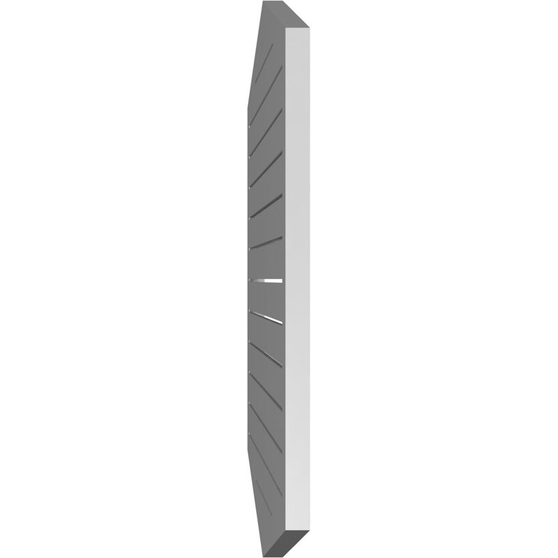 Pente verticale verticale en uréthane 4 pi, H 42 po x l 34 po x P 1,5 po