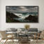 Grande impression sur toile encadrée, impression de paysage océanique pour bord de mer-118733430-118733436