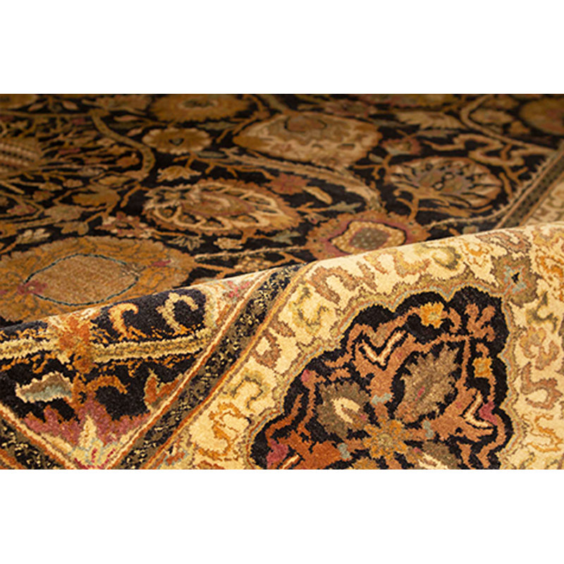 Hand Woven Wool Floral Area Rug
