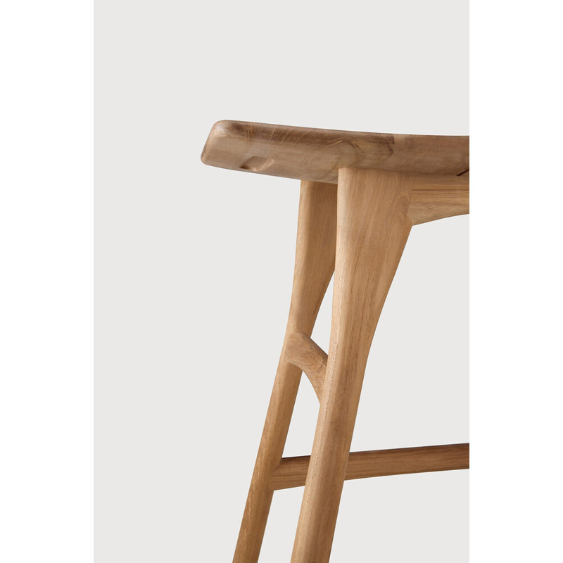 Osso Outdoor Teak Bar Stool