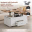 Lift Top Coffee Table with Storage-1510885900