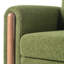 Surdimensionné - Revêtu de velours de qualité avec des pieds en noyer, un tissu de chaise de luxe imbattable et une structure en bois robuste offrent une sensation douillette-1125470500