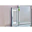 Miroir de meuble-lavabo pliant 31 po x 20 po, conception moderne avec cadre, convenant à de multiples cas de figure comme la chambre à coucher, le salon, le mur d'entrée, montage mural de 31 po et 20 po, convient à la pièce