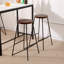 Ensemble de 4 tabourets de bar Irby