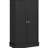 41" Freestanding Kitchen Shelf, 12 Door Shelves, 5 Adjustable Shelving, Black For Pasta And Rice Storage Pantry, Black, Store Your Accessories