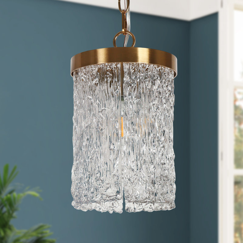 Luminaire suspendu unique à 1 lumière Rokesha