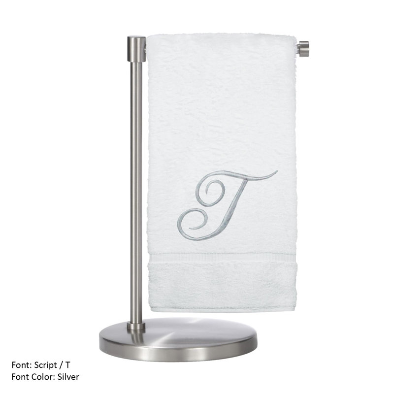 Super Plush Bath Towel, White/Silver, T