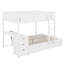 Lit superposé avec lit gigogne, rangement et bureau-568680862-568680859
