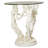 Beldin Glass Top Figurine End Table