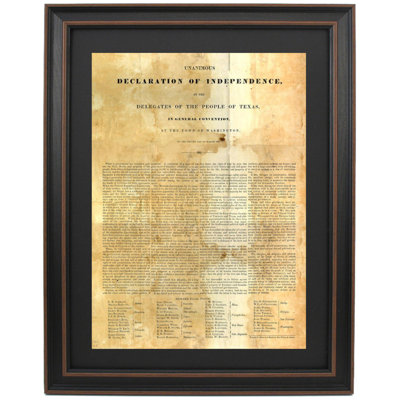 Texas Declaration Of Independence