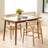 Gunnur Mid-Century Solid Wood Dining Chair-322007707