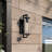 Dunston Natoli 1 - Light Seeded Glass Outdoor Armed Sconce with Dusk to Dawn-1701485231-1614284535