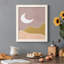 Sedona Moon - Peinture sur toile encadrée-132477087-132477075