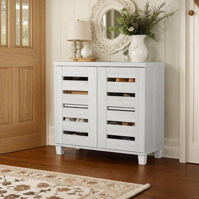 Millan 12 Pair Shoe Storage Cabinet