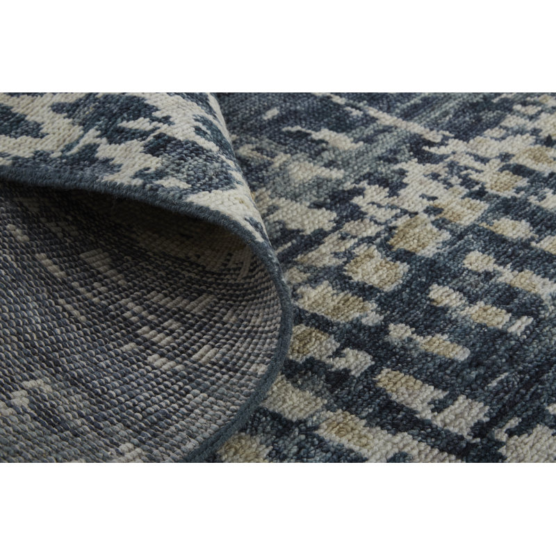 Palomar Wool Abstract Area Rug, Rectangle 2' x 3'