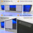 TV Console With Large Storage Cabinets