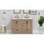 Meuble-lavabo double 48 po avec comptoir en marbre, évier et dosseret Retford pré-assemblé Retford