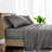 Sheet Set - Luxury 1800 Ultra-Soft Microfiber Bed Sheets - Double Brushed - Deep Pockets - Easy Fit-87637348-71081392