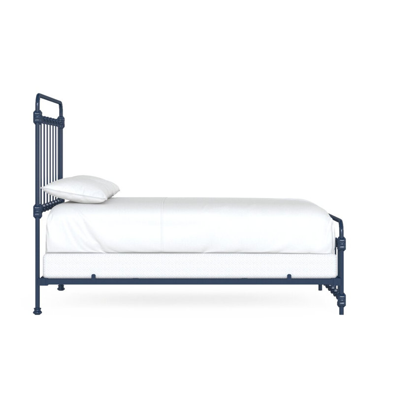 Bed, Twin, Navy Blue