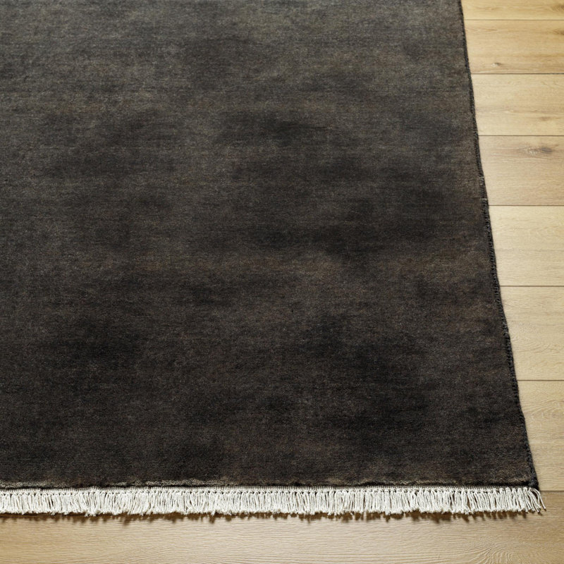 Clio Hand-Loomed Stain Resistant Wool Area Rug, Rectangle 4' x 6'
