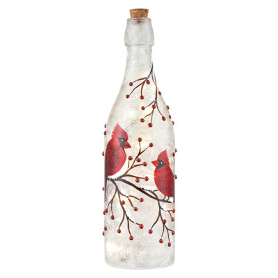 Éclairage d'hiver pour bouteilles de glace