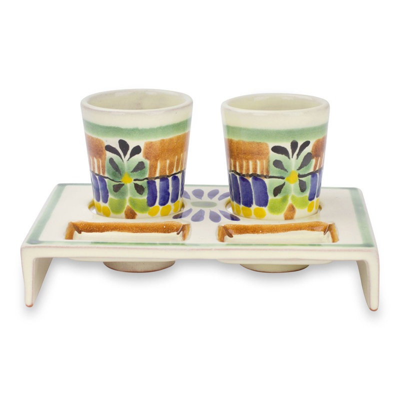 Martel 2oz. Ceramic Stemless Wine Glass Set