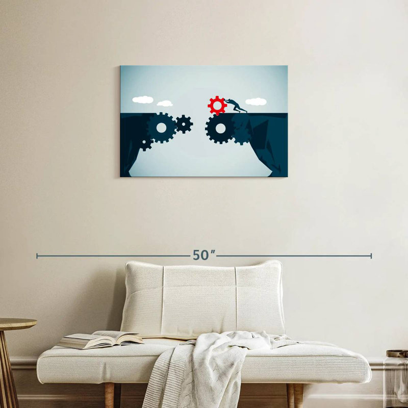 Innovative Bridge, 20" H x 30" W