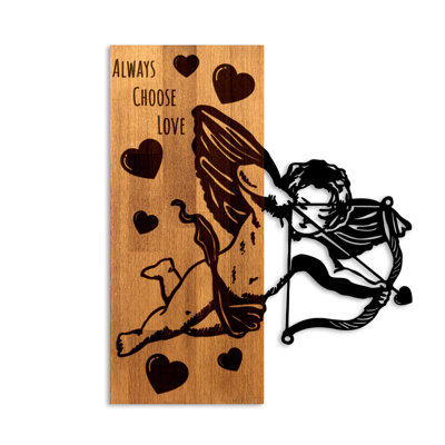 Handmade Wall Decor on Solid Wood
